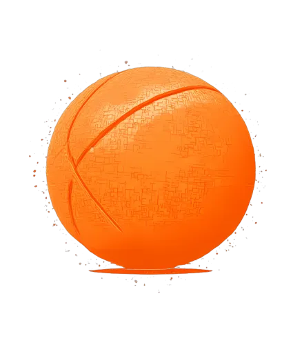 Customized Tee Shirts: Glow-in-the-Dark Basketball - Sports Passion