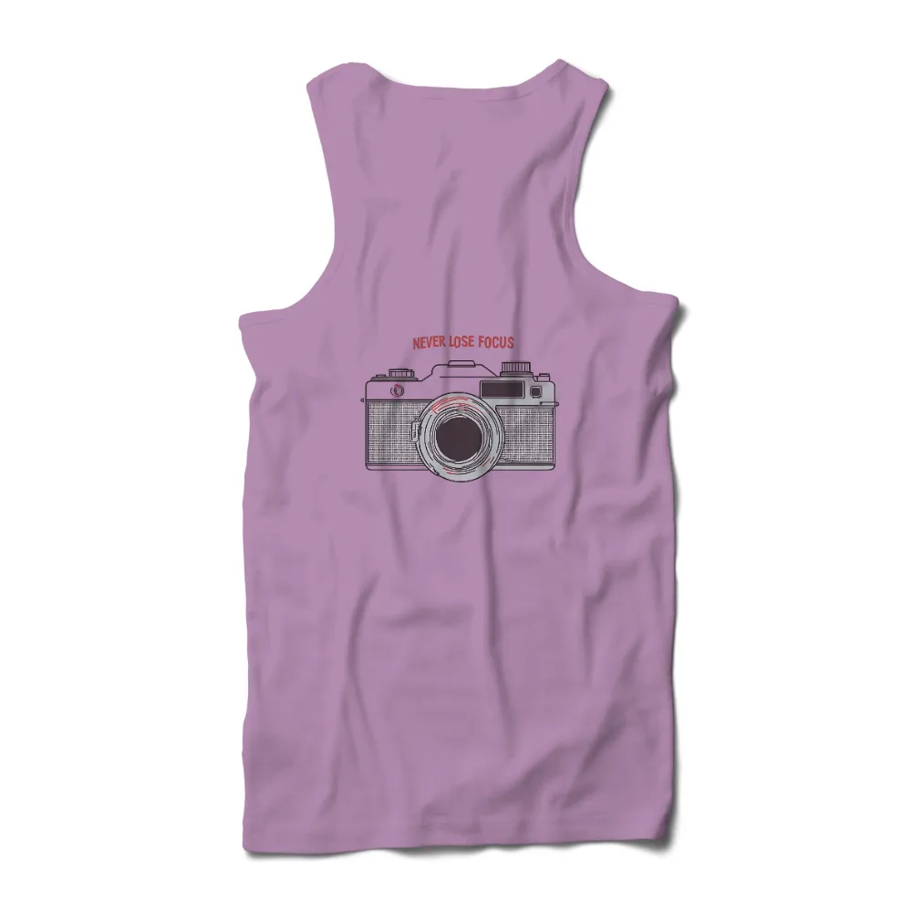 T-Shirts Custom: Never Lose Focus - Vintage Camera Design|vintage 70s led zeppelin shirt