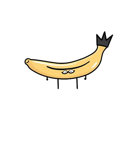 Banana King: A Whimsical T-Shirts Pattern