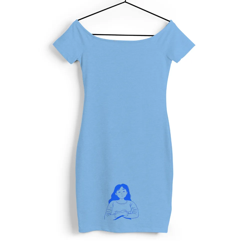 T-Shirts Custom: Embrace Your Inner Light with Luna's Resilience| Luna with arms crossed