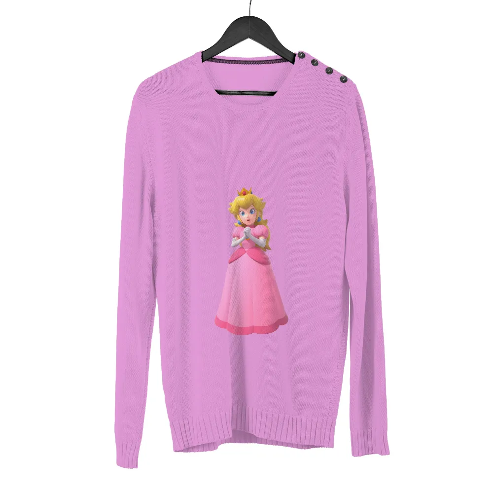 Tee Shirt Printing: Princess Peach - A Symbol of Grace and Courage|you only got video game shirt