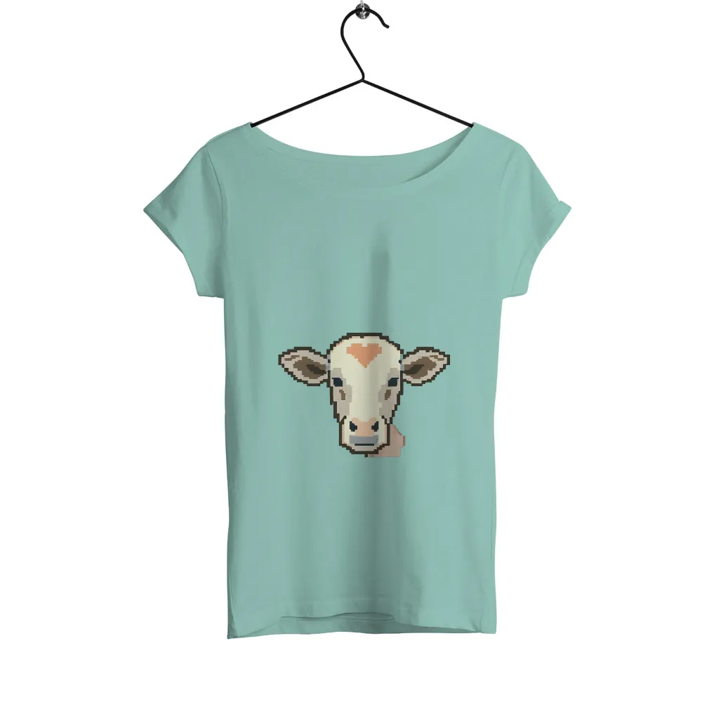 Custom Tee Shirts: Bessie the Cow - Love and Kindness|music art love happiness t shirt