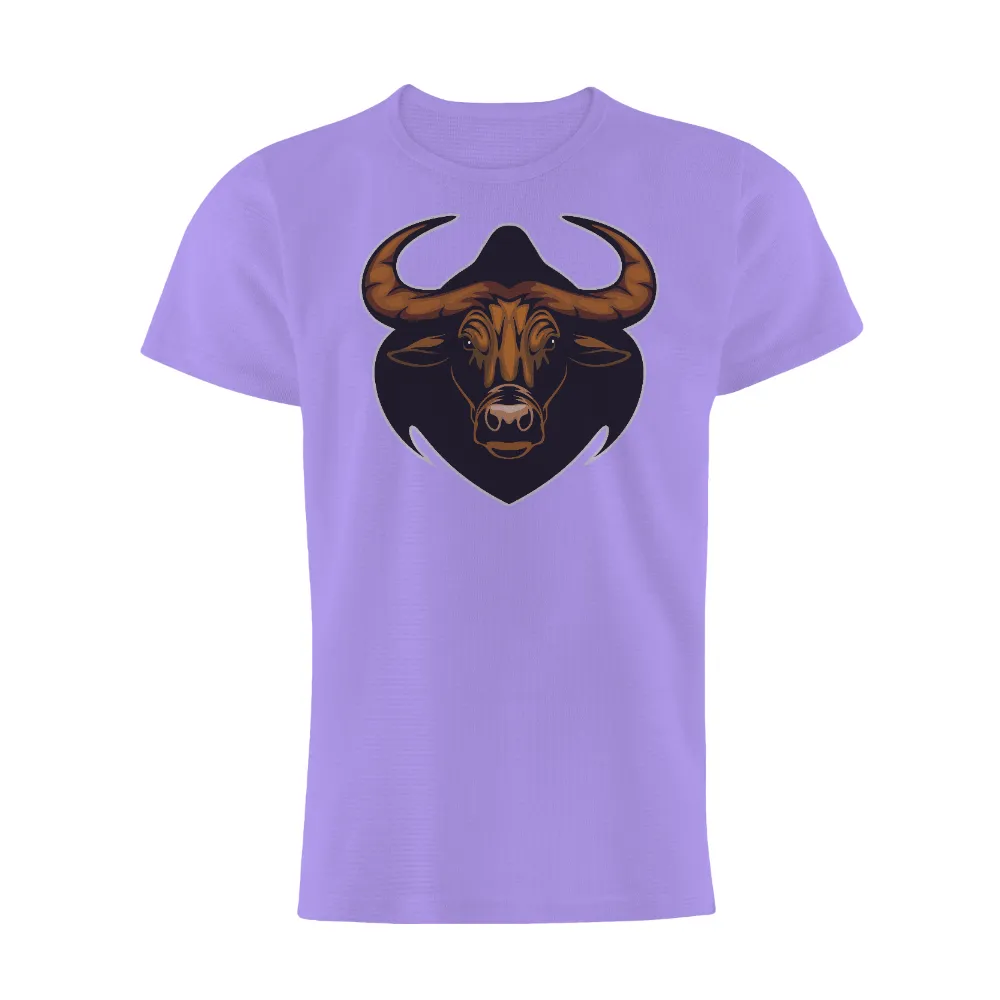 Shirts Graphic Tees: Bull Power - Strength and Resilience|design your own fishing t shirts