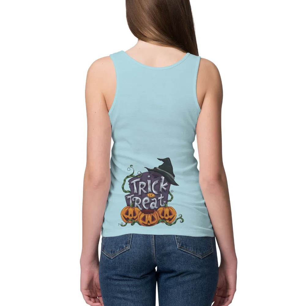 Customized Tee Shirts: Trick or Treat Halloween Design|halloween shirt 2022