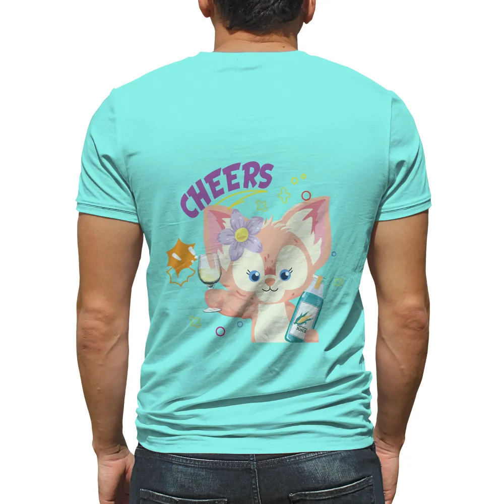 T-Shirts Design: Celebrate Life's Simple Joys with Our Cheerful Fox|fox traveller t shirt