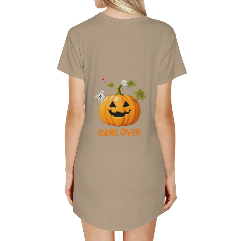 Tee Shirts Printed: Halloween Ghosts & Pumpkins - Spooky Fun|fun squad t shirt youtube