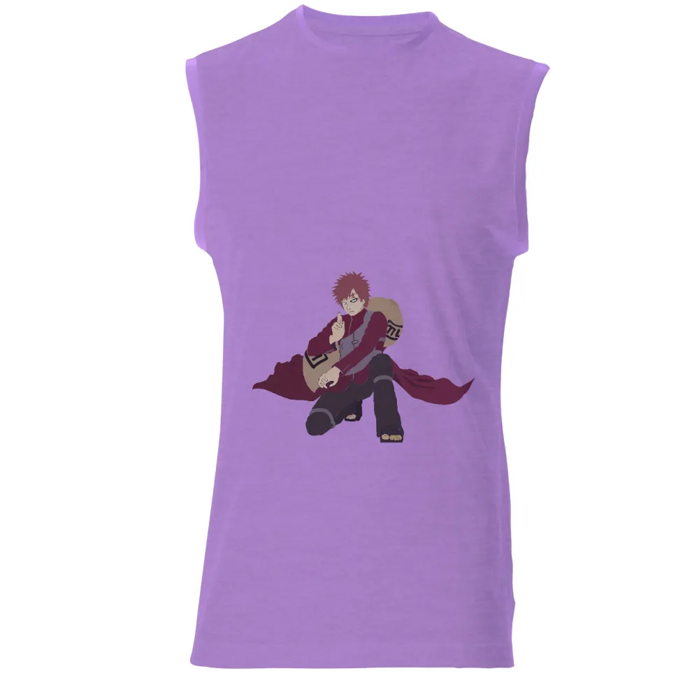 Gaara's Bold Gesture Tee Shirt Printing - Anime Fans' Favorite|ninja shirt roblox