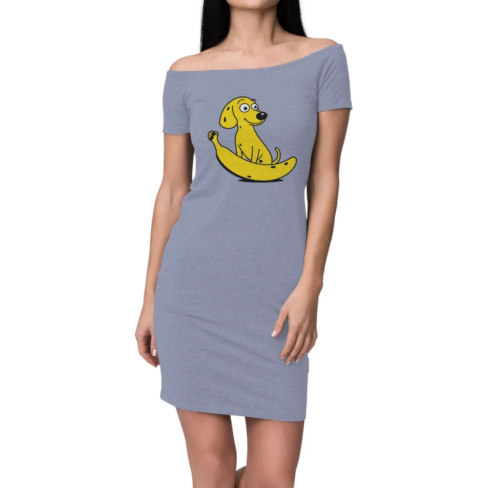 Custom Tee Shirts: Whimsical Banana Dog Design|simple 4th of july shirts