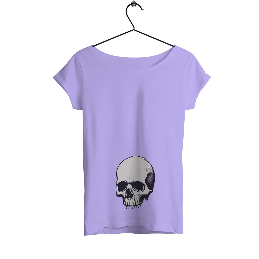 Tee Shirt Printing: Minimalist Skull Art - Life and Death Symbolism|ganpati t shirt pattern design 2021