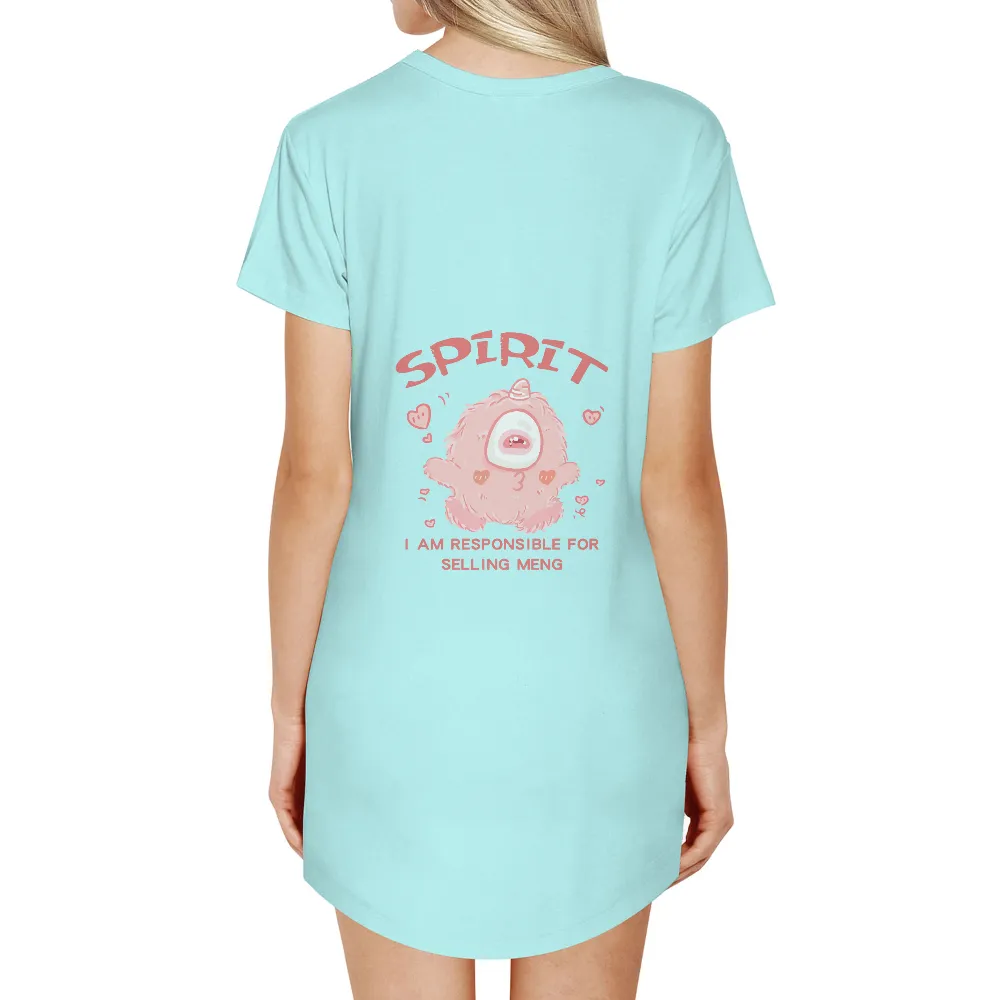 Customized Tee Shirts: Spread Joy with Momo the Fluffy Pink Monster|t shirt roblox pink cute