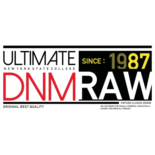 Custom Tee Shirts: DNMRAW - Embrace the Raw Spirit of New York