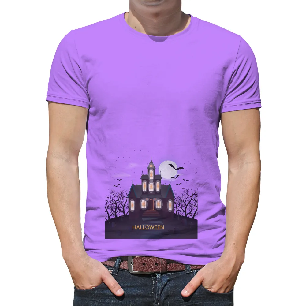 Haunted Mansion Halloween T-Shirt Printing: Spooky Night|bloody mary shirt spirit halloween