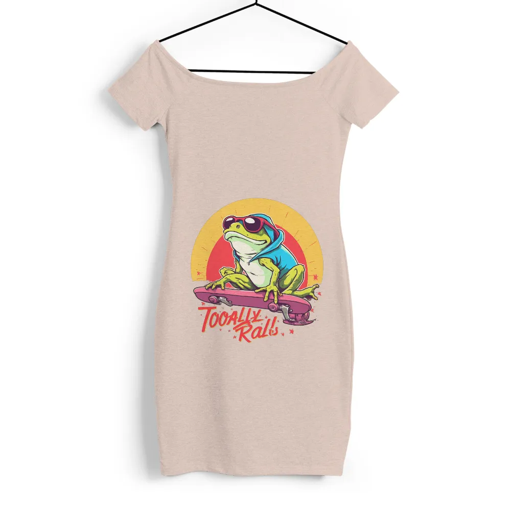 Retro Frog Skateboard Art: Embrace 80s Humor and Style|cool t shirts roblox