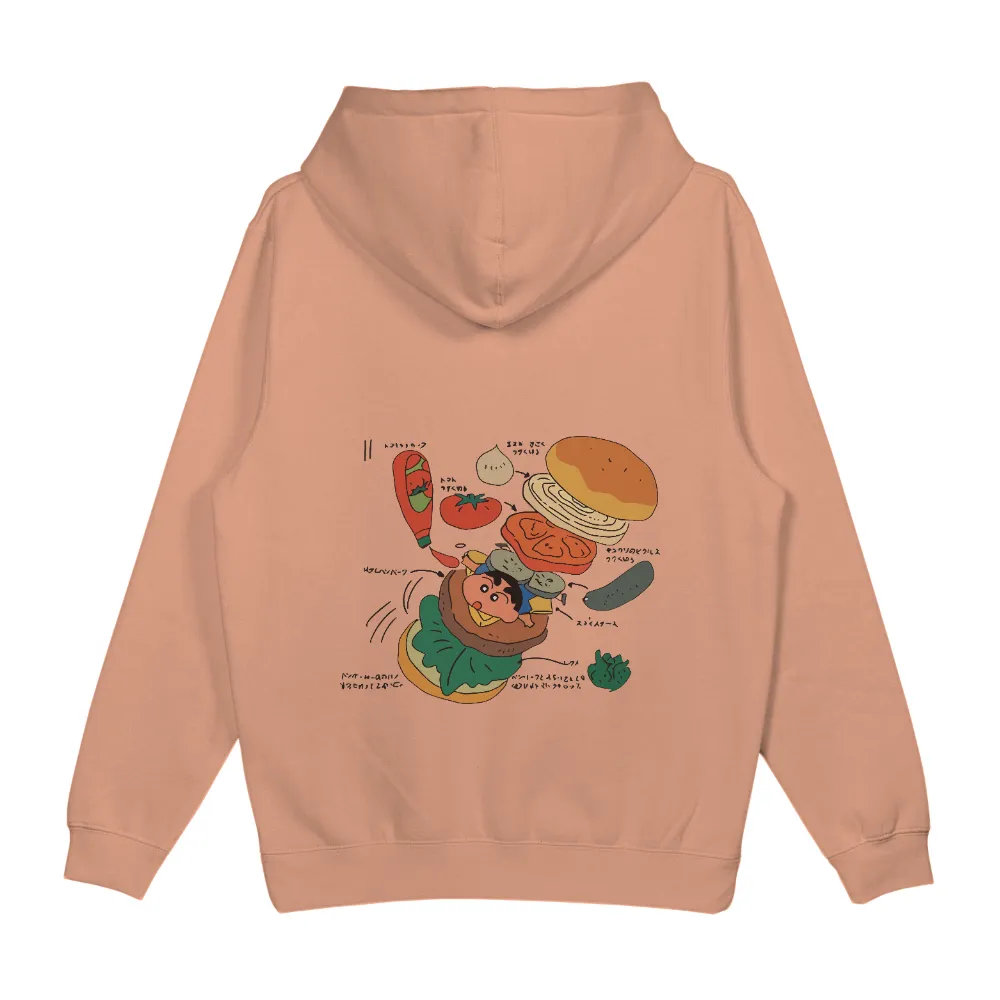 Tee Shirt Printing: Max's Magical Burger Adventure|men's art cotton colorful printed loose casual shirts