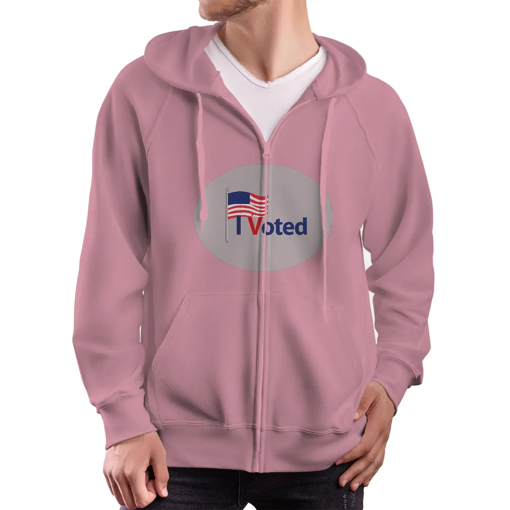 TShirt Design: I Voted - A Symbol of Democracy|minnie mouse patriotic shirt