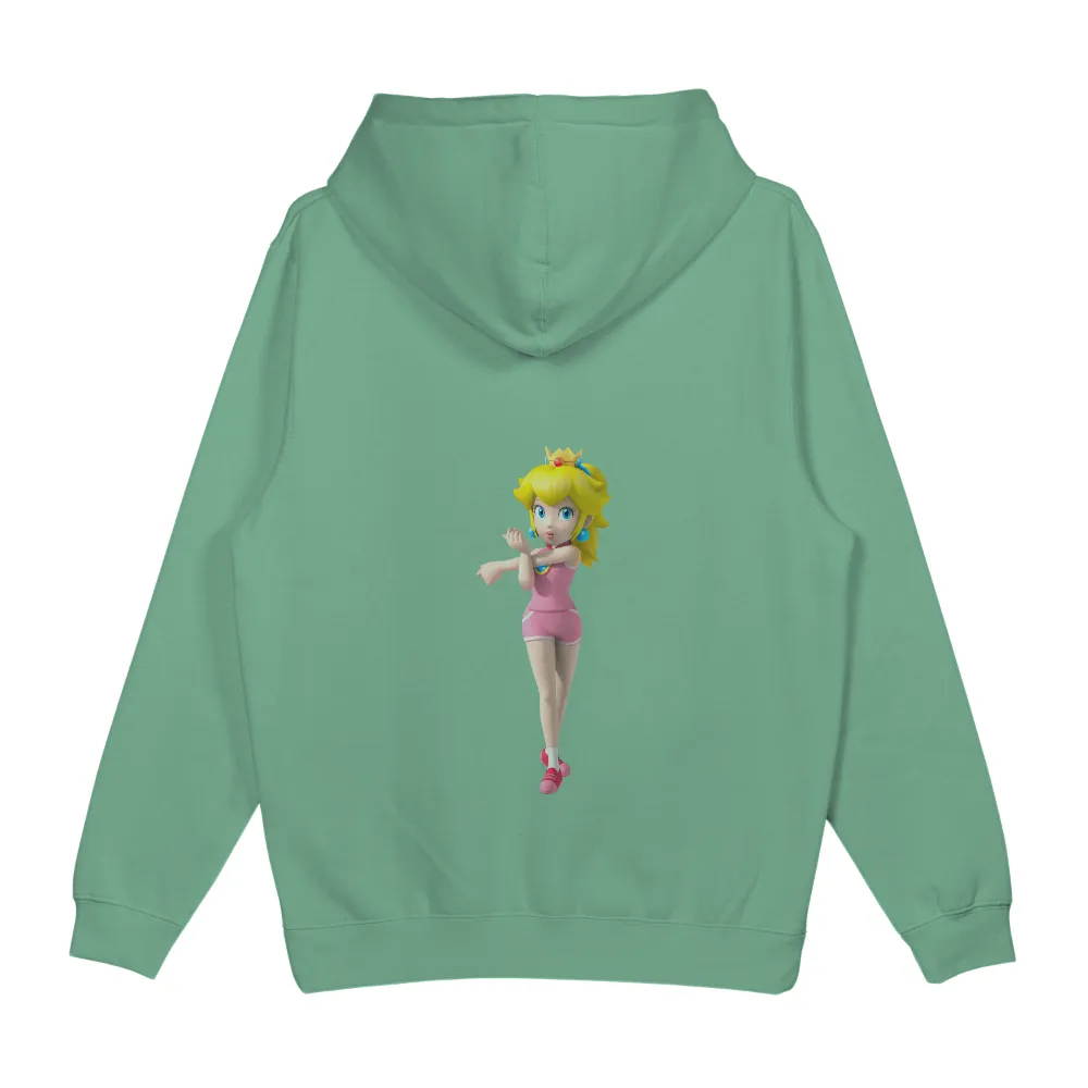 Graphic Tees: Princess Peach Sports Empowerment|bleach light pink shirt