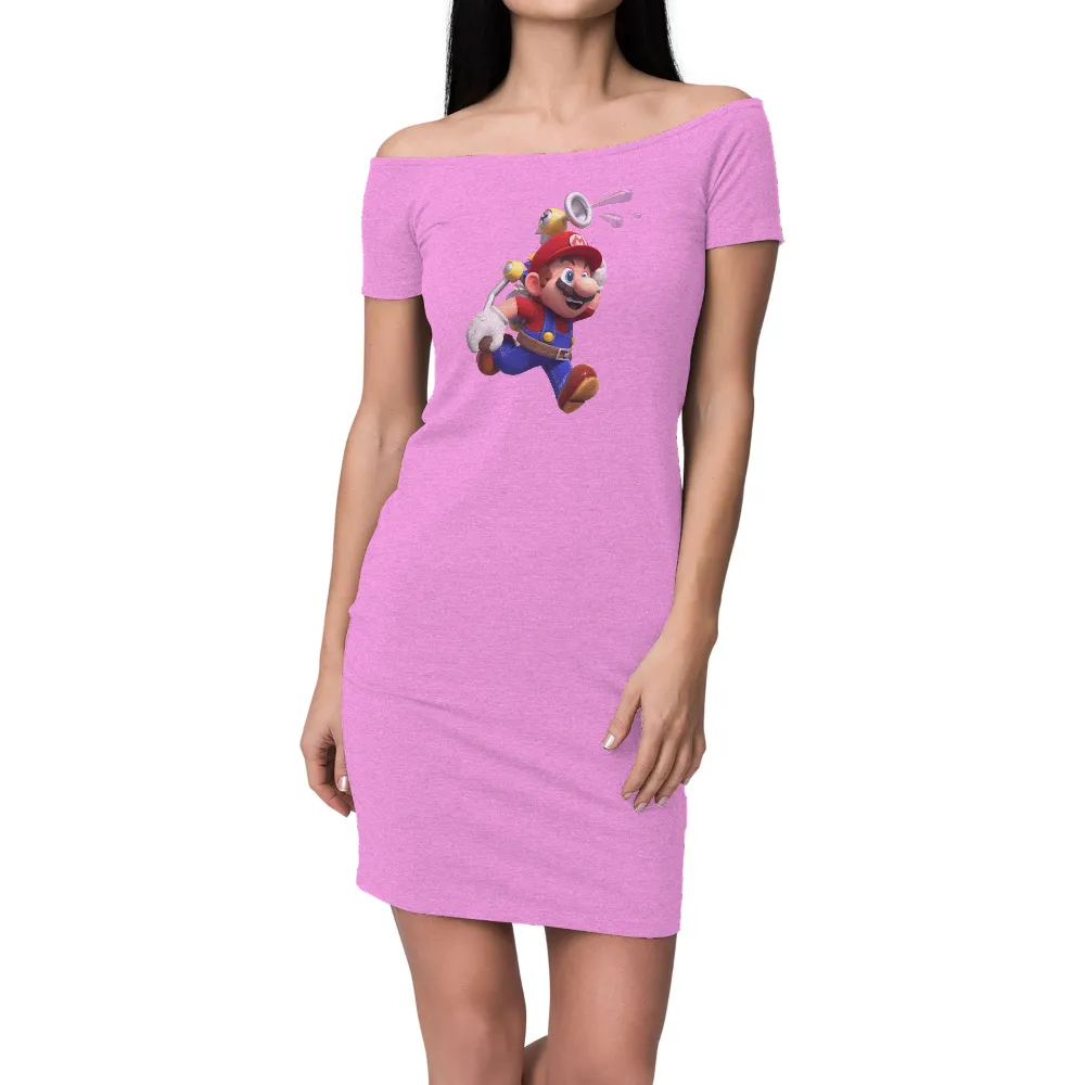 Shirts Graphic Tees: Adventure with Mario and Cappy|retro valentine shirt