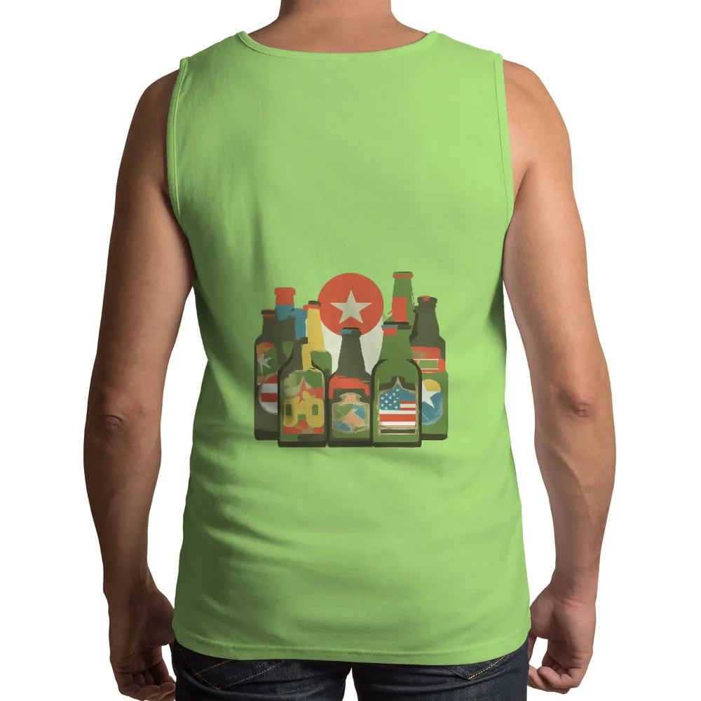 Custom Tee Shirts: Bottle Brothers Unite with Beer and Sports|fathers day shirts star wars