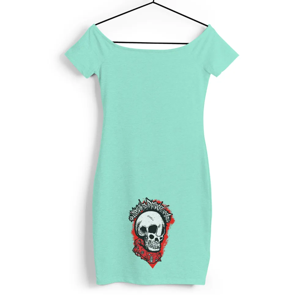 Shirts Graphic Tees: Punk Rock Skull - Rebellion and Non-Conformity| Symbol of rebellion and non-conformity