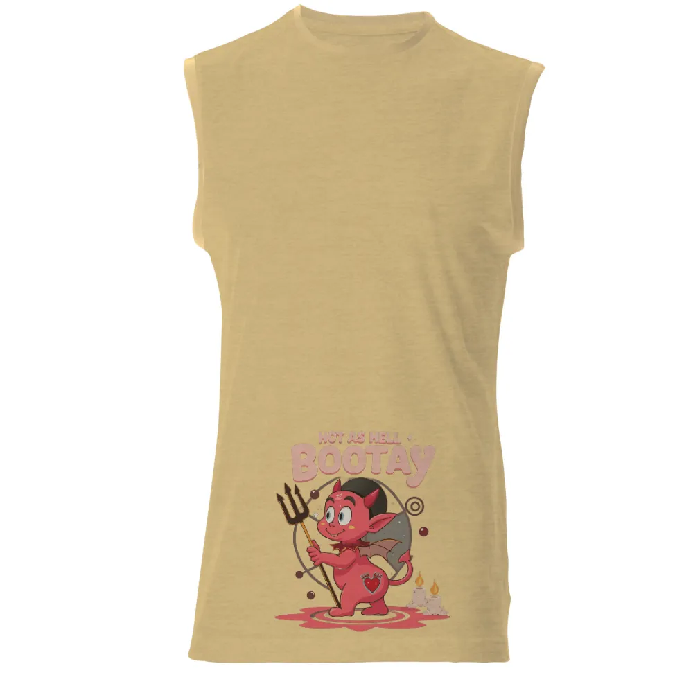 T-Shirts Custom: Hot as Hell Bootay Devil Design|mischievous little devil