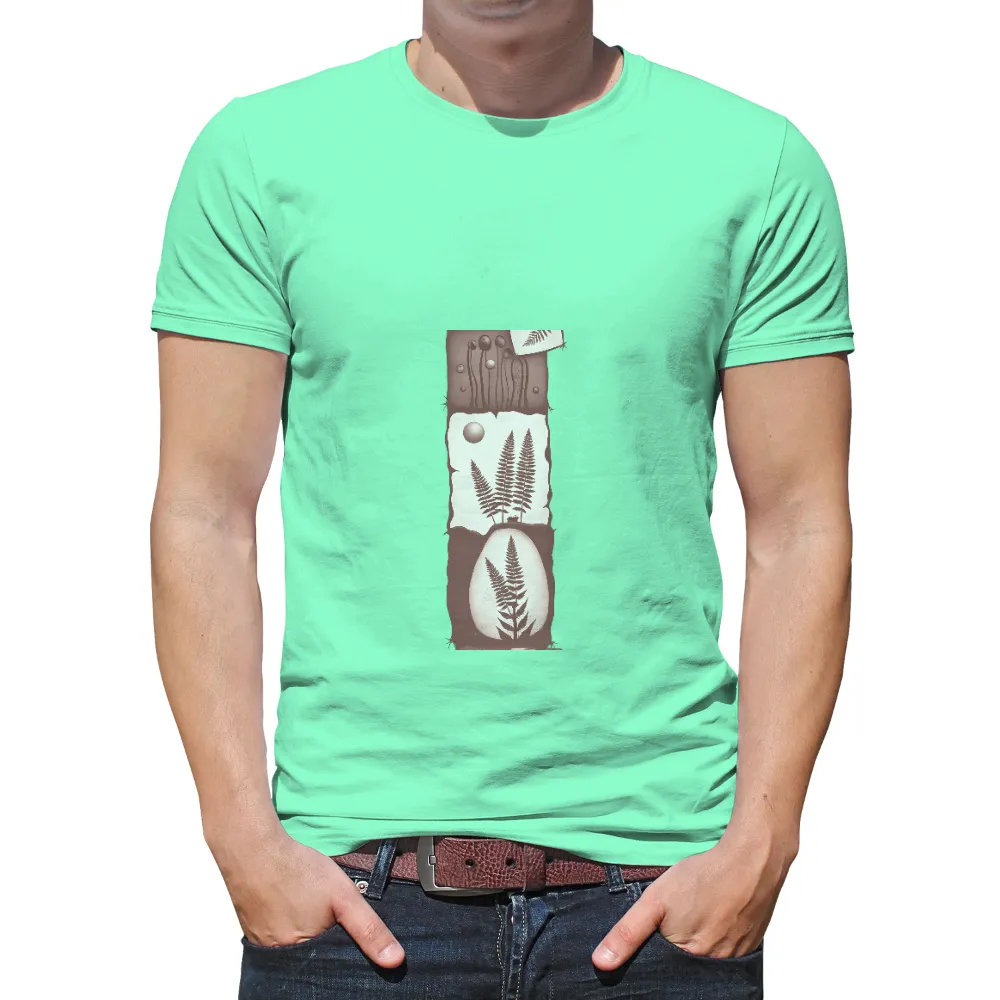 TShirt Printing: Vintage Fern - Nature's Timeless Beauty|vintage stag beer shirt