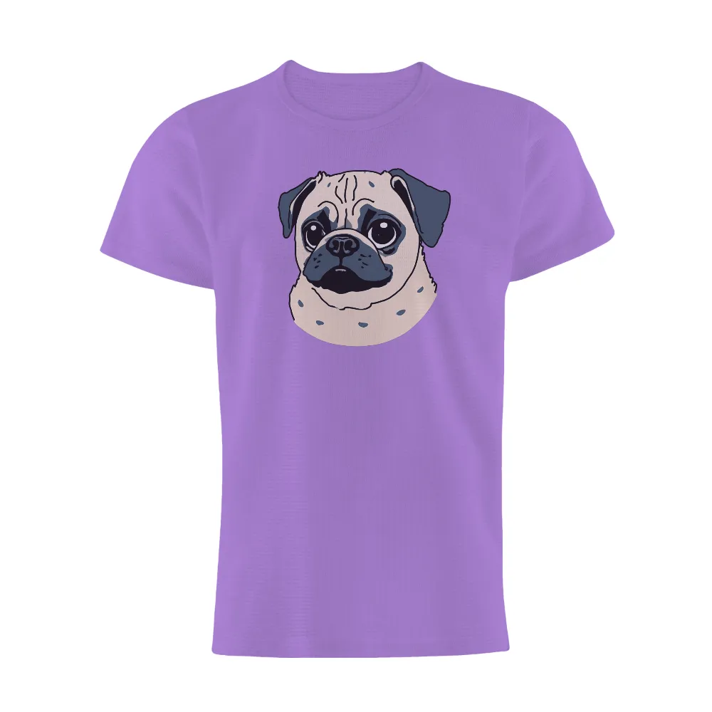 Customized Tee Shirts: Celebrate Your Pet Love with Max the Pug|t shirt roblox i love