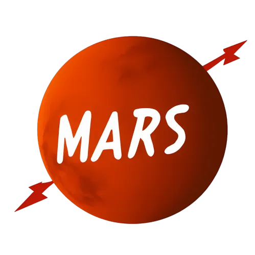 Graphic Tees: Mars Exploration - Bold Red Planet Design