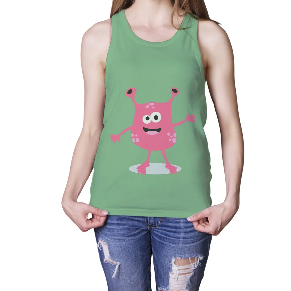 T-Shirt Printing: Whimsical Pink Monster Brings Joy and Playfulness|danny duncan i love hot moms t shirts