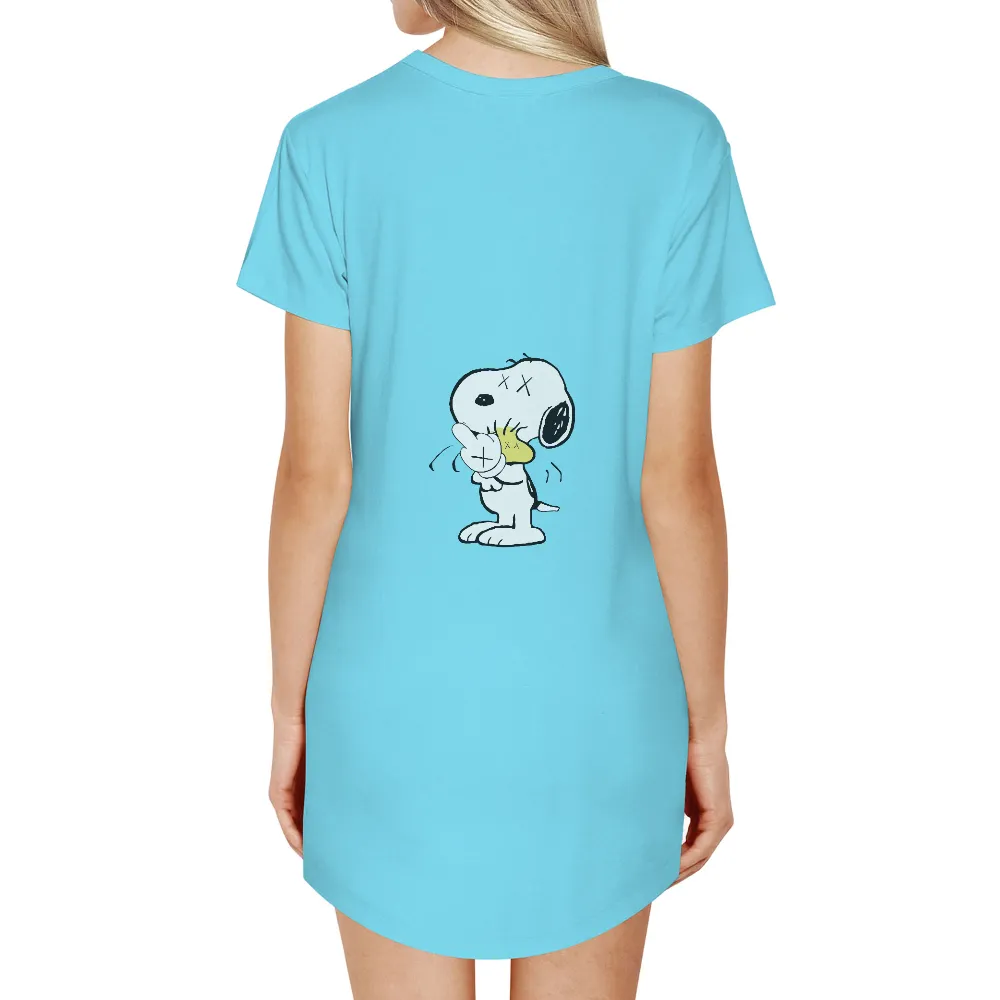 Tee Shirts Printed: Edgy Punk Rock Snoopy Design|punk rock all star t shirt