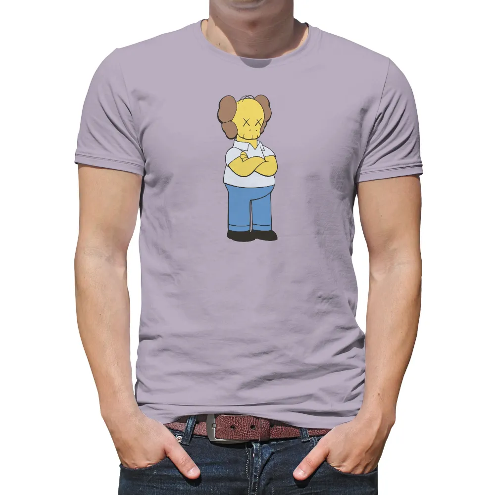 T-Shirt Printing: Lisa Simpson Meets KAWS - Funny & Quotes|cartoon network sleeve