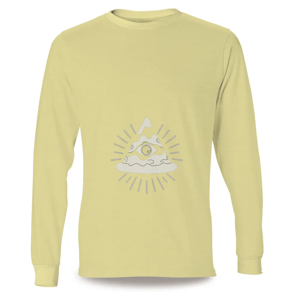 Graphic Tees: All-Seeing Eye - Ancient Wisdom & Modern Mysticism| radiant triangle