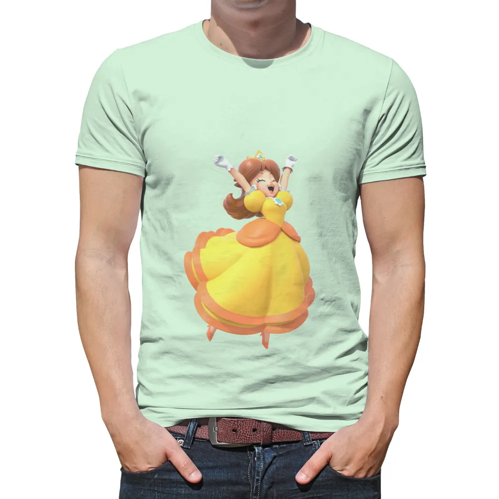 T-Shirt Printing: Celebrate Gaming with Princess Daisy|you only got video game t shirt