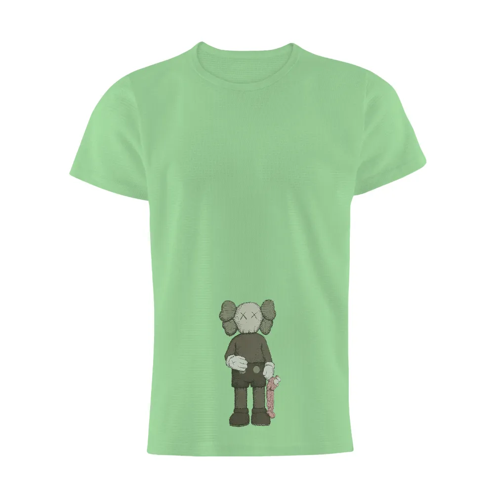 T-Shirts Design: Nostalgic Plush Figure with Vintage Charm|t shirt roblox vintage