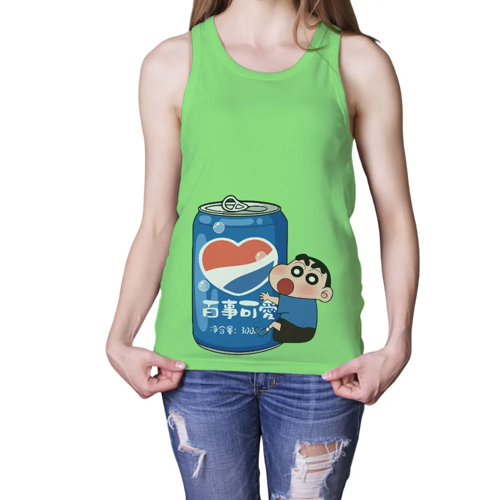 T-Shirts Design: Shin-chan's Magical Soda Adventure|adventure time star wars shirt