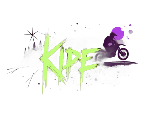 T-Shirts Custom: Neon Night Ride Adventure with KIPE