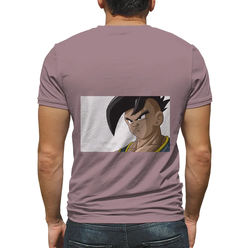 T-Shirt Printing: Anime Warrior Kai - Determination and Strength|lebron ultimate warrior