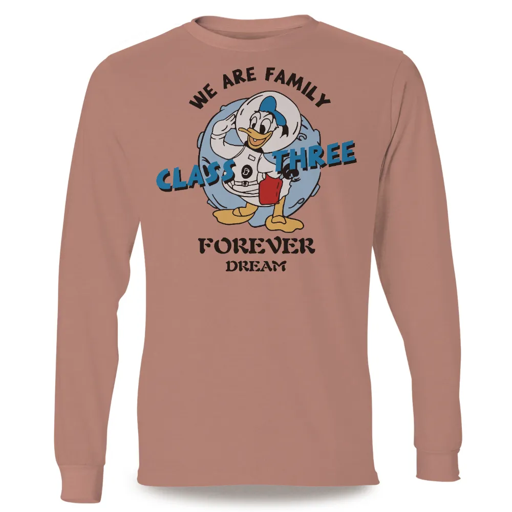 Tee Shirts Printed: Donald Duck Astronaut - Forever Dream|family matching 4th of july shirts