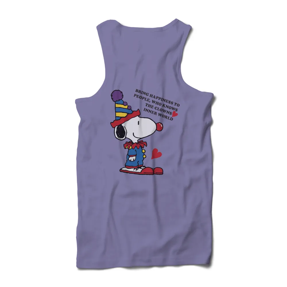 Custom T-Shirt Printing: Spread Joy with Snoopy's Clownish Dance|vintage space camp t shirt