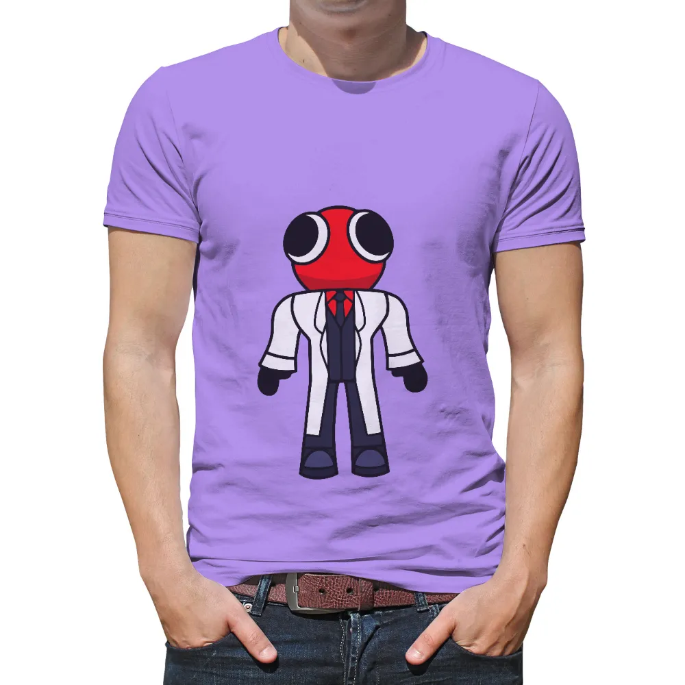 Custom T-Shirt Printing: Dr. Crescent - Artistic Design Inspired by Science and Mystery|slender roblox t shirt