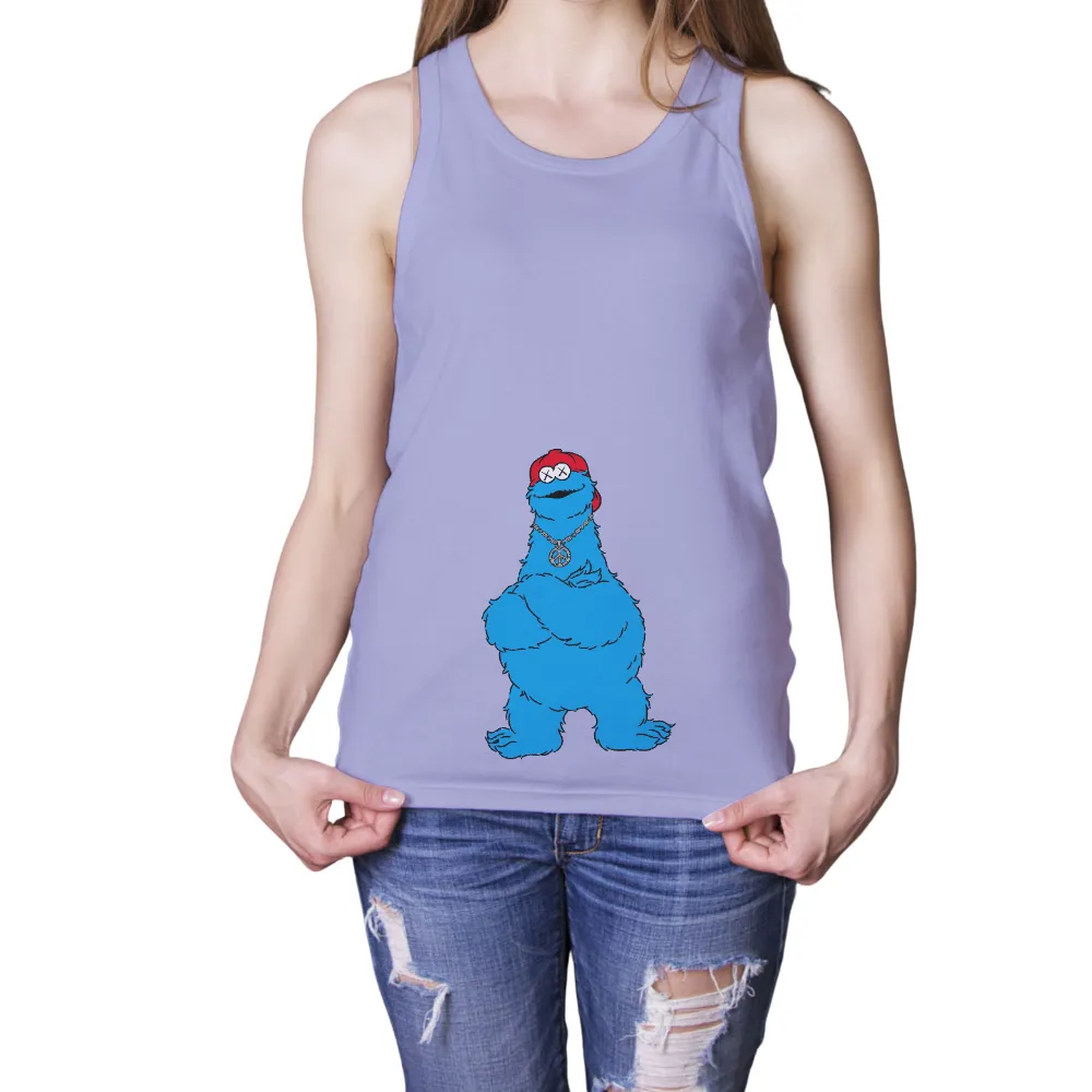 Tee Shirts Printed: Hip-Hop Peace Monster|teepublic neon genesis evangelion garfield