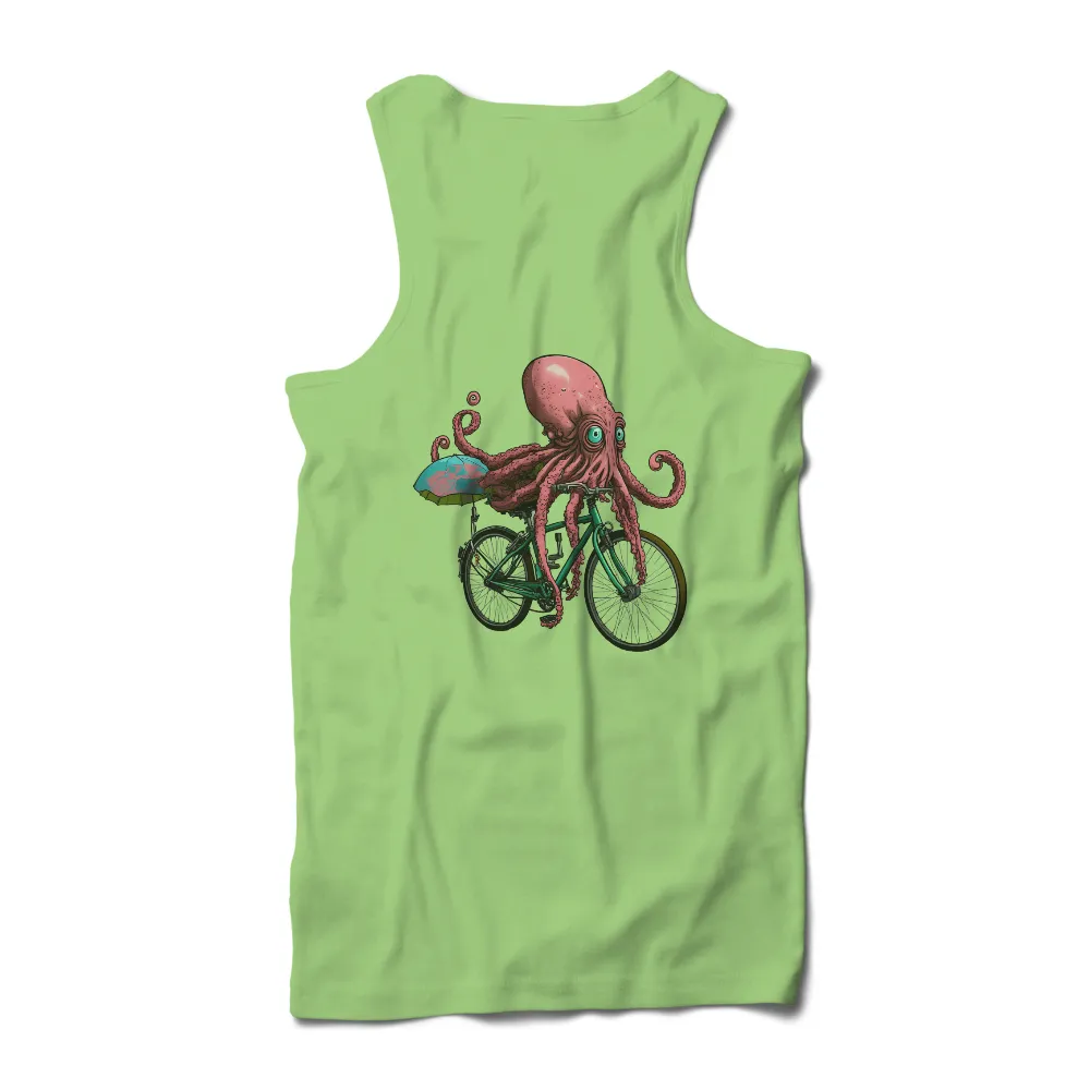 TShirt Printing: Otto the Octopus Rides His Bicycle|fantasy factory beer shirt