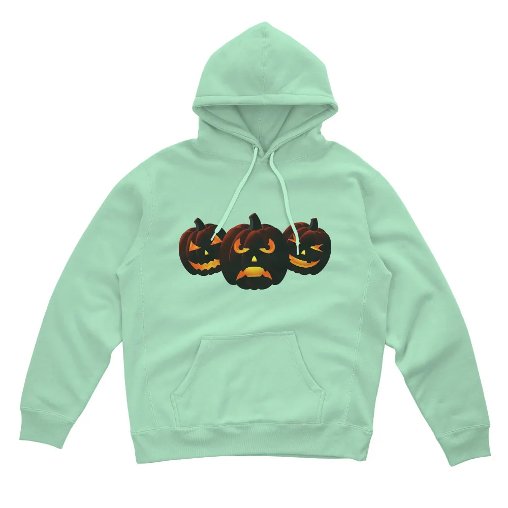 Shirts Graphic Tees: Halloween Pumpkins Light Up the Night|leg avenue women's casual halloween long sleeve shirt dress