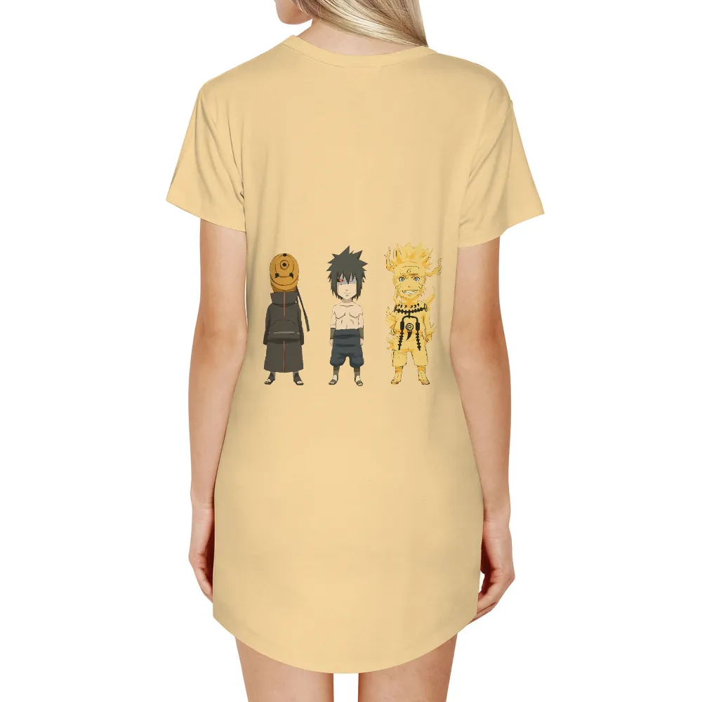 Customized Tee Shirts: Anime Characters - Mystery, Resilience, Hope|ninja pants naruto