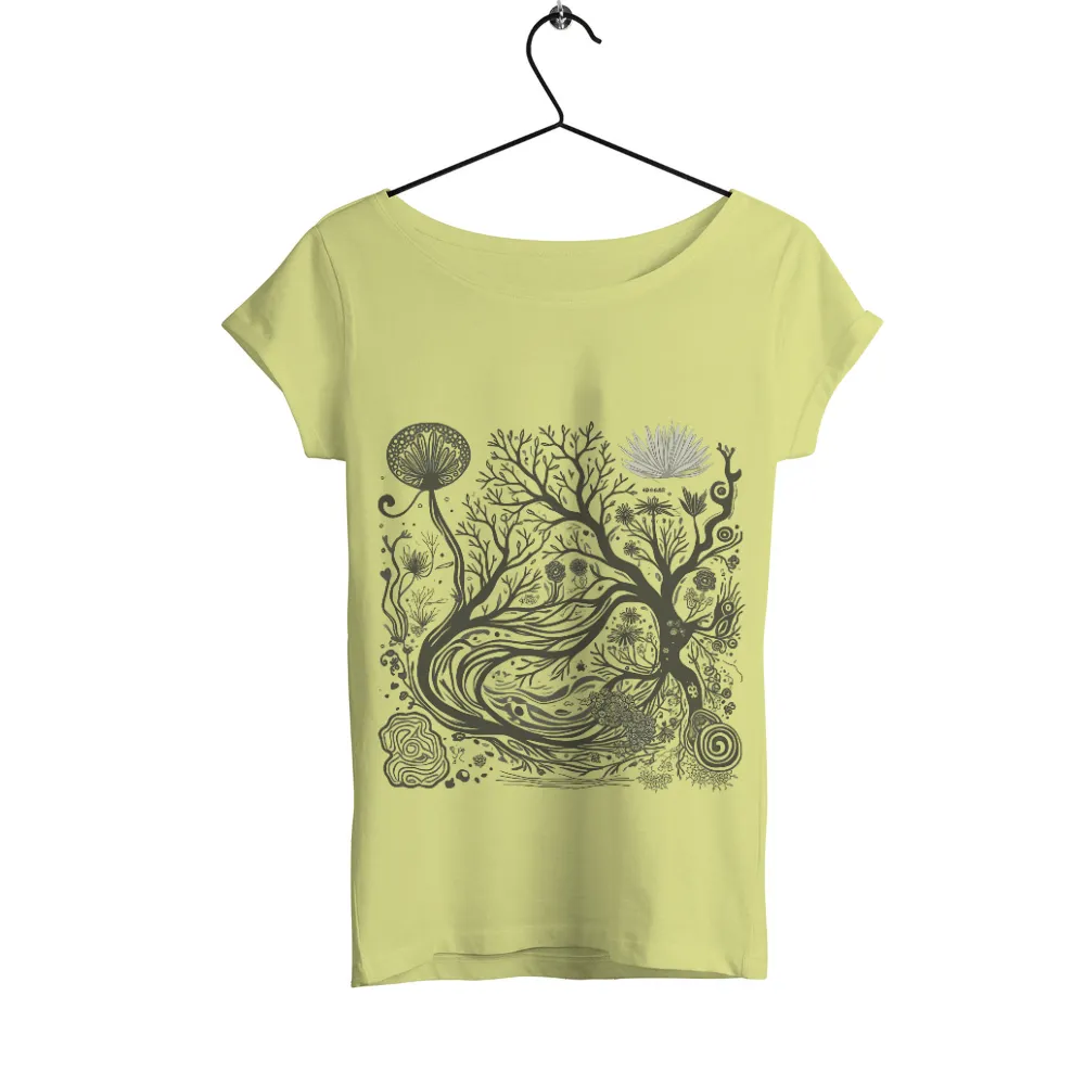 Tee Shirts Printed: Tree of Life - Artistic Designs| leaves