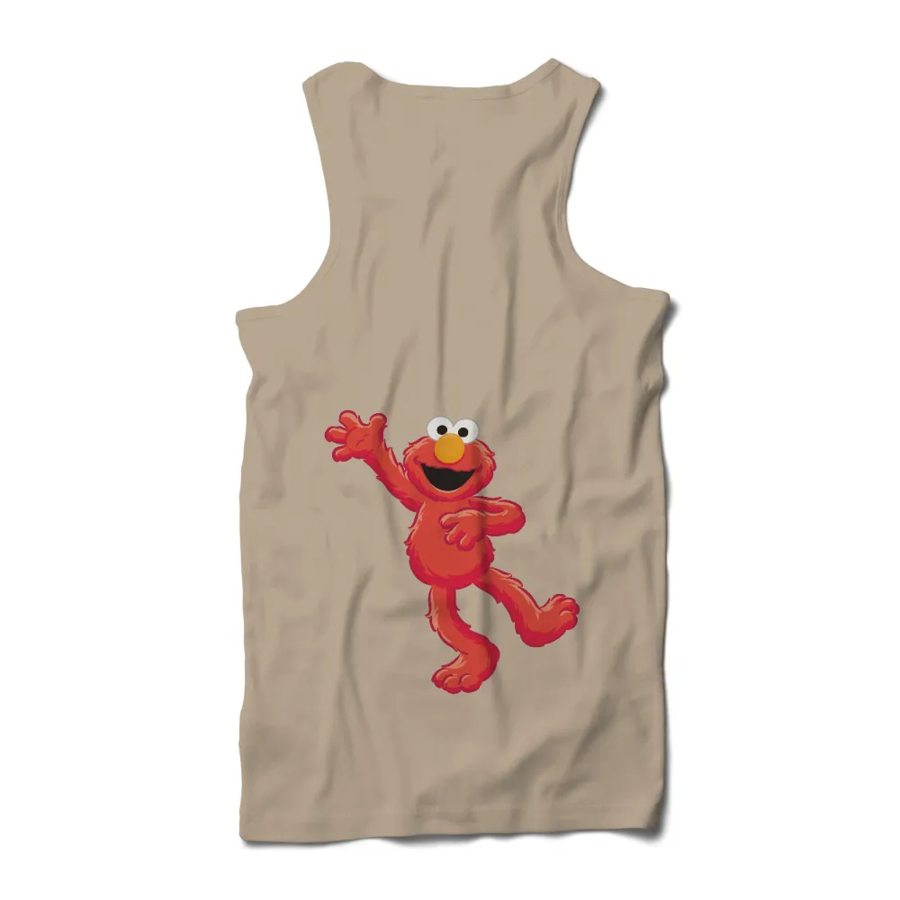 Custom Tee Shirts: Spread Joy with Elmo, Sesame Street Happiness|capitalist nostalgia shirt