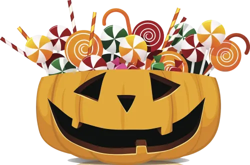 Custom Tee Shirts: Halloween Pumpkin Candy Basket