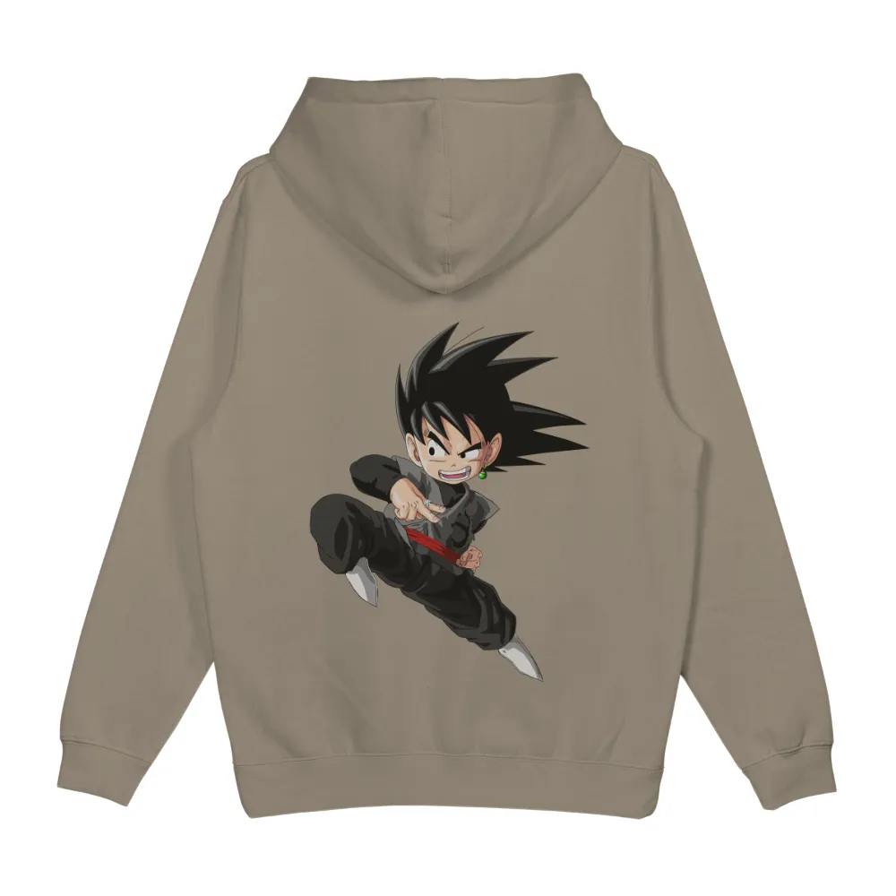 TShirt Printing: Goku's Determination - Anime Hero|roblox t shirt black and red