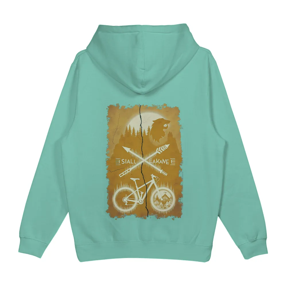 Custom T-Shirt Printing: Adventure Awaits - Mountain Biking and Nature|t shirt painting on nature