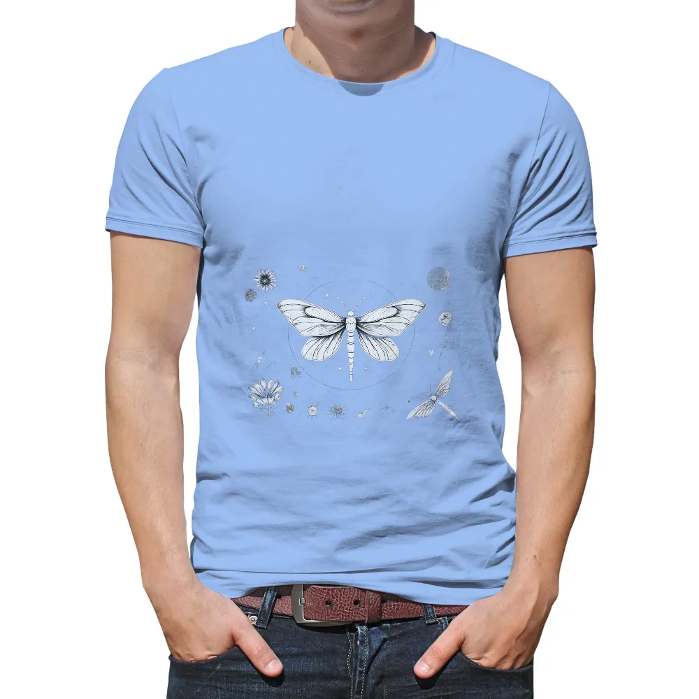 T-Shirts Pattern: Celestial Butterfly - Artistic Designs|butterfly roblox t shirt