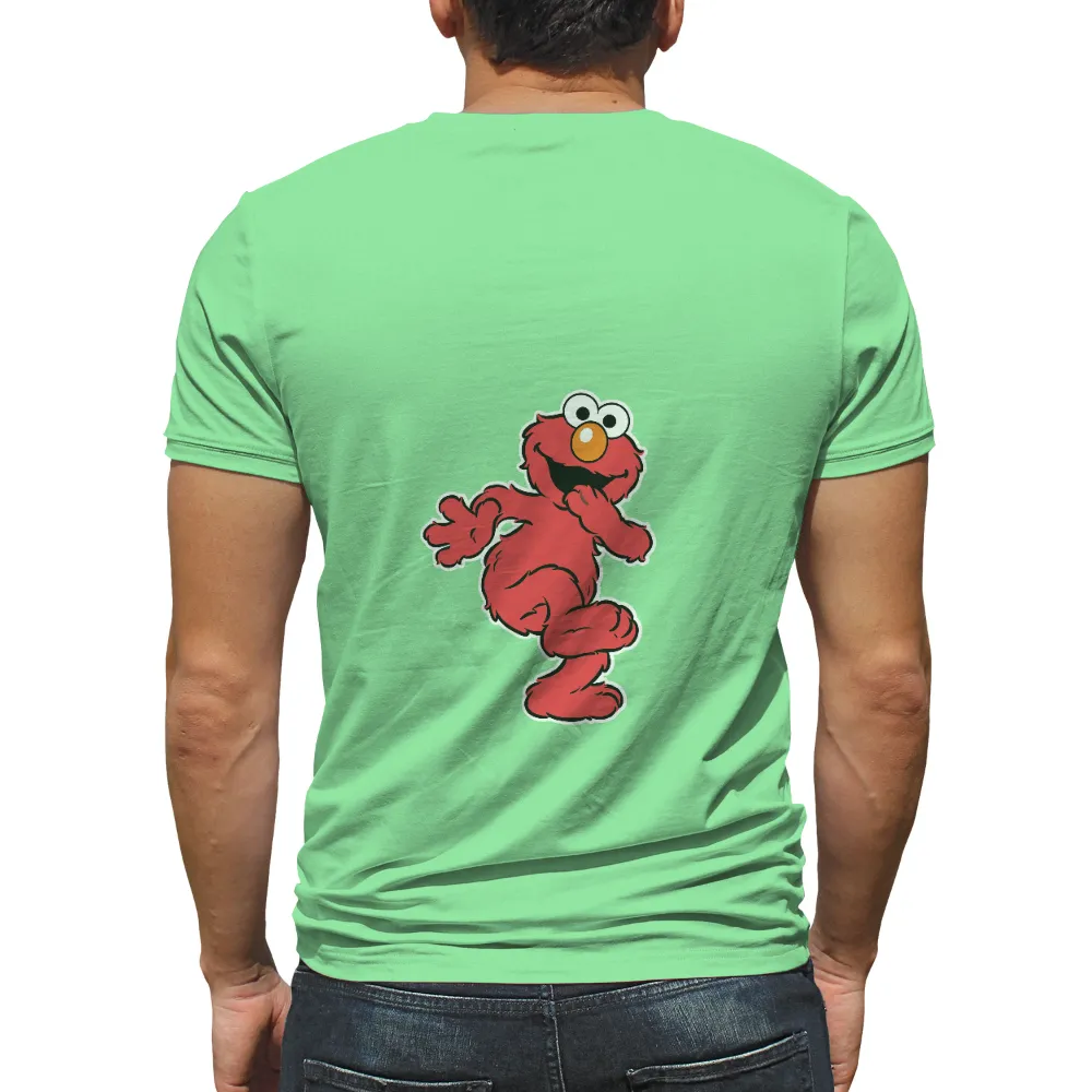 Elmo TShirt Design: Cheerful and Playful Pop Culture Icon|red sox long sleeve dri fit